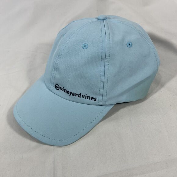 VINEYARD VINES HAT CAP POWDER BLUE ADJUSTABLE ONE SIZE FITS MOST STRAP LOGO OSFM - Picture 3 of 11